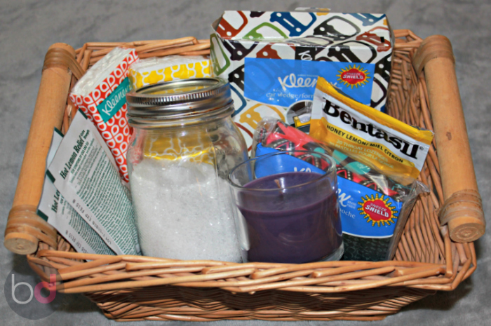 Flu Season Gift Basket #KleenexCare