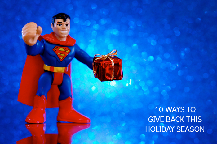 ways to give back this holiday season
